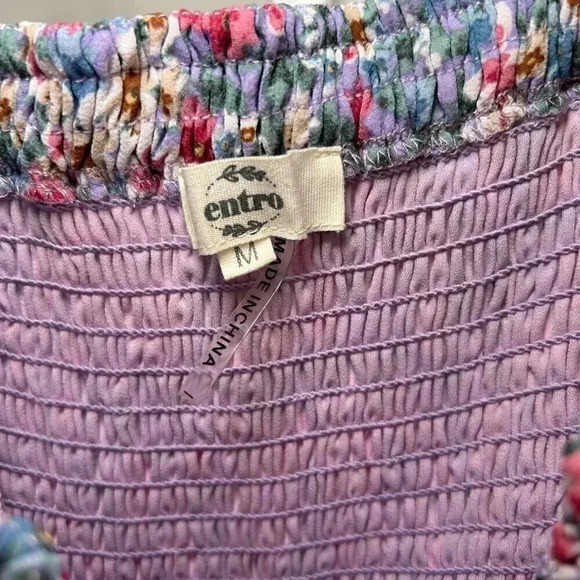 2/$30 Entro Size Medium Women’s Floral Skirt Party Concert - Picture 5 of 8